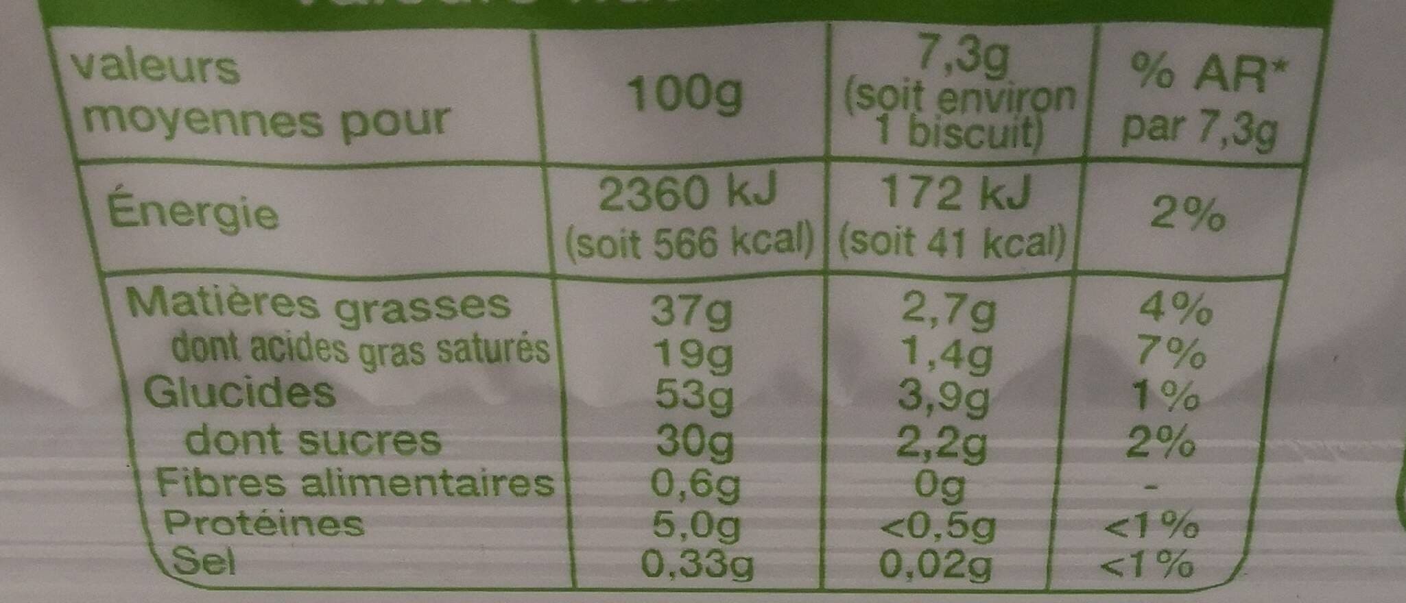 Auchan Gaufrettes praliné noisette packshot