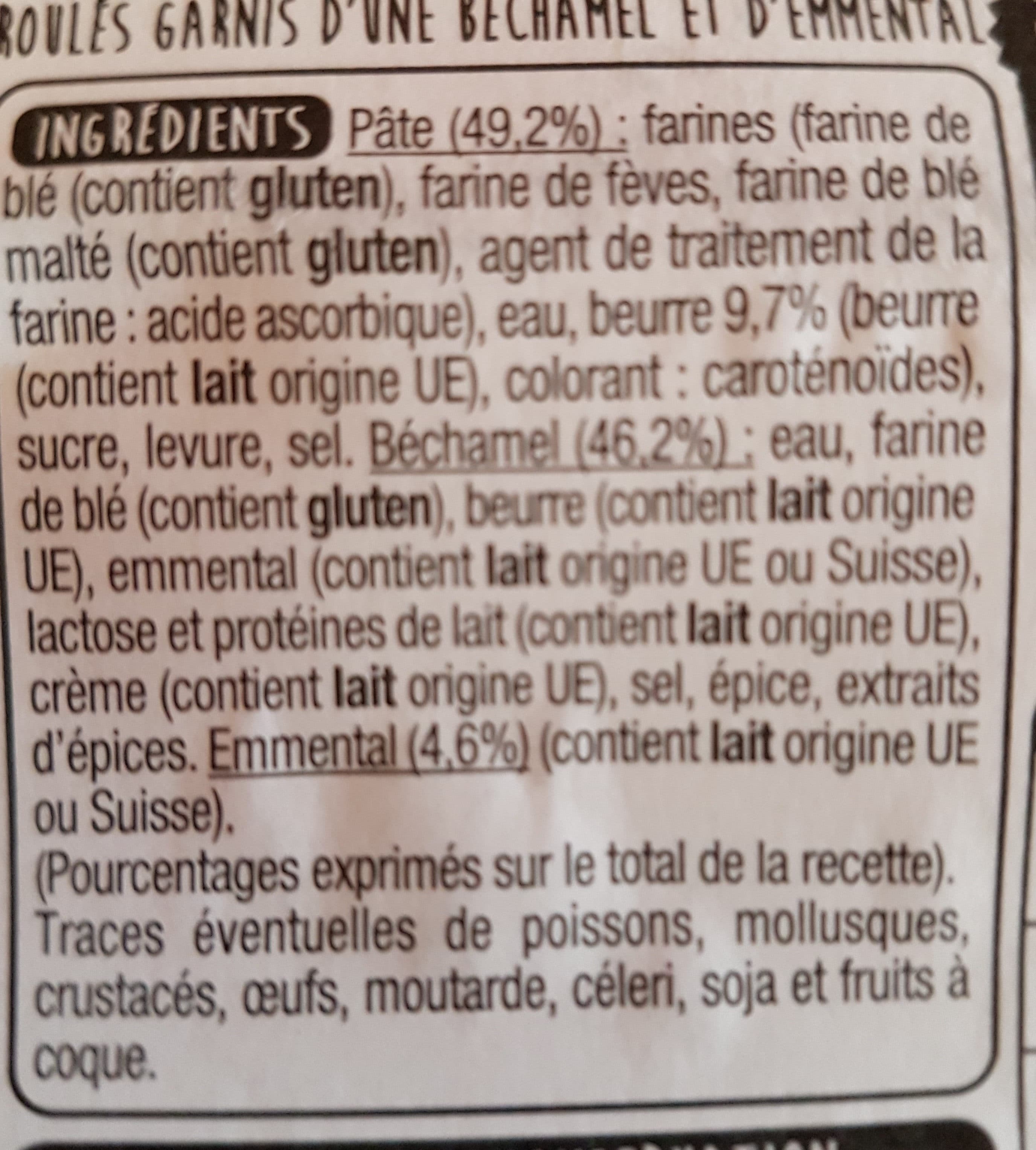 Auchan Roulés au fromage packshot