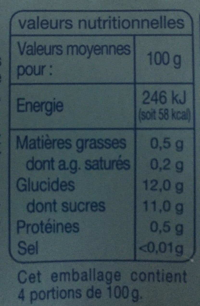 Auchan Pomme framboise sans sucres ajoutés**Contient des sucres naturellement présents packshot