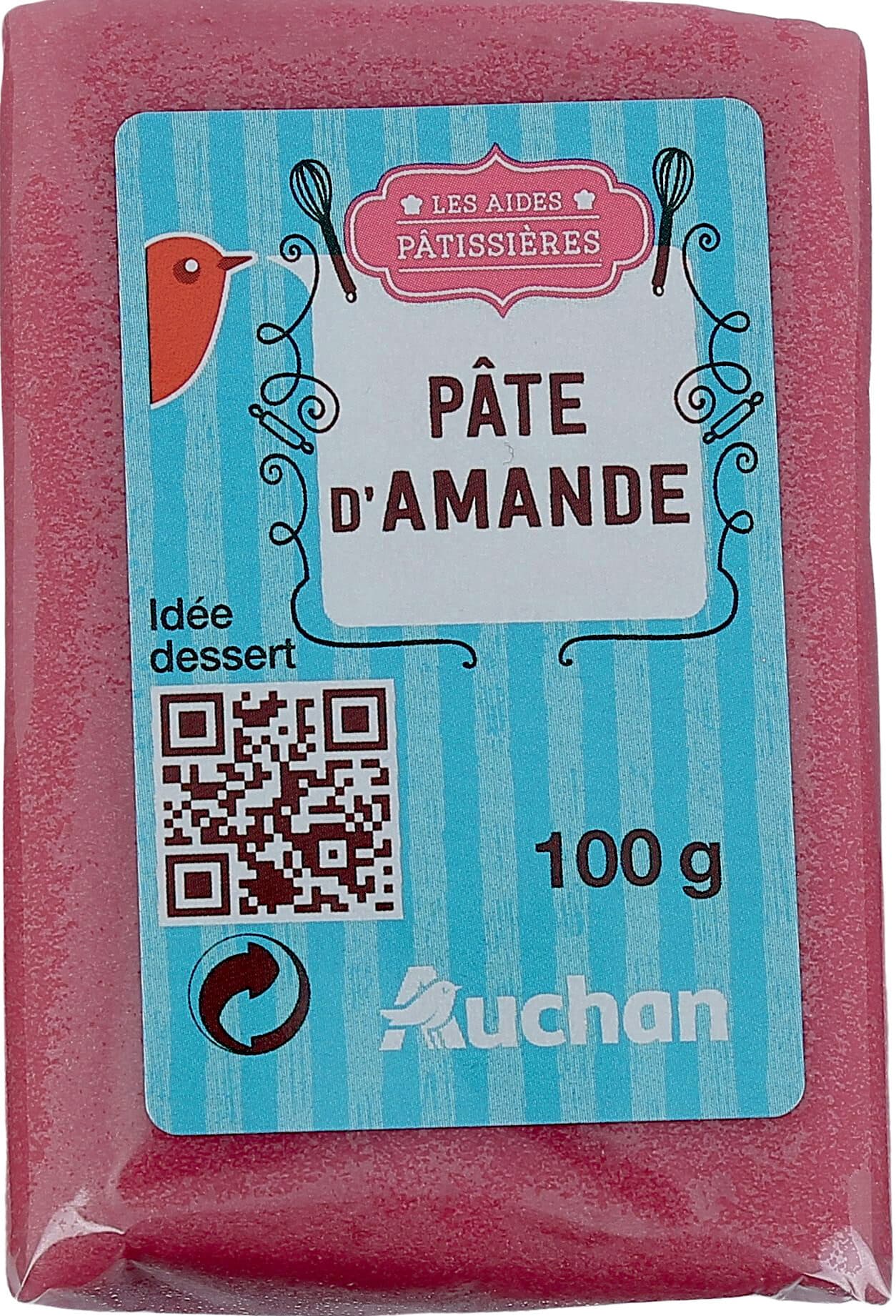 Auchan Les Aides Pâtissières – Pâte d'amande packshot