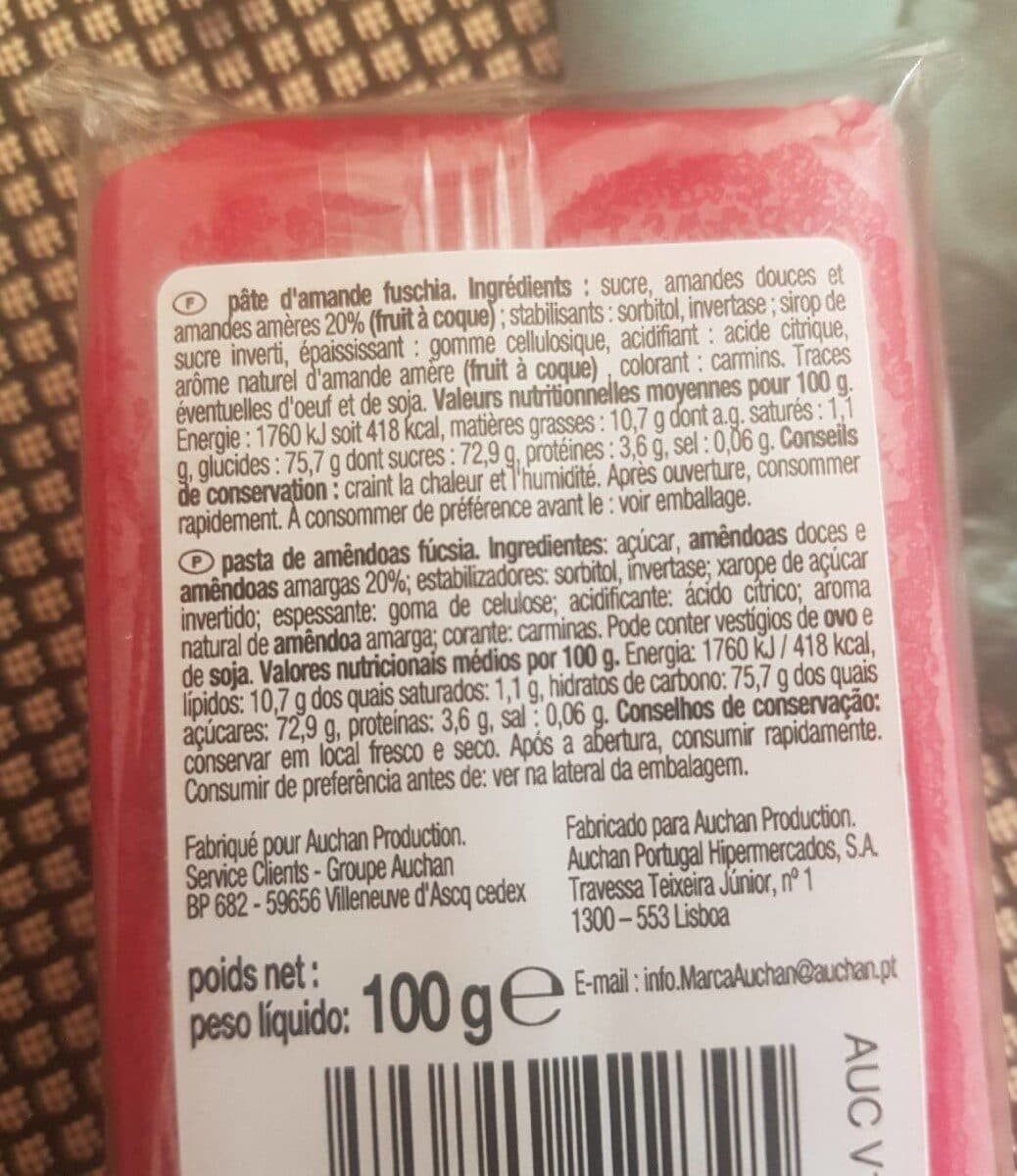 Auchan Les Aides Pâtissières – Pâte d'amande packshot