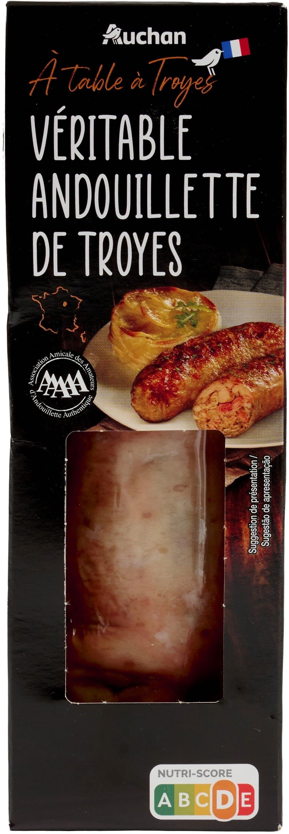 AUCHAN MMM Véritable andouillette de Troyes AAAAA packshot