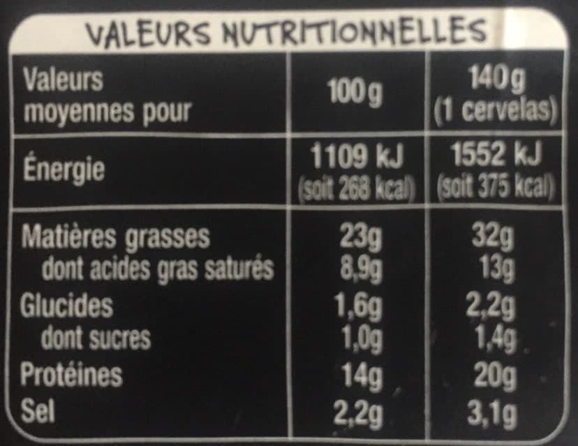 Auchan Cervelas Obernois packshot