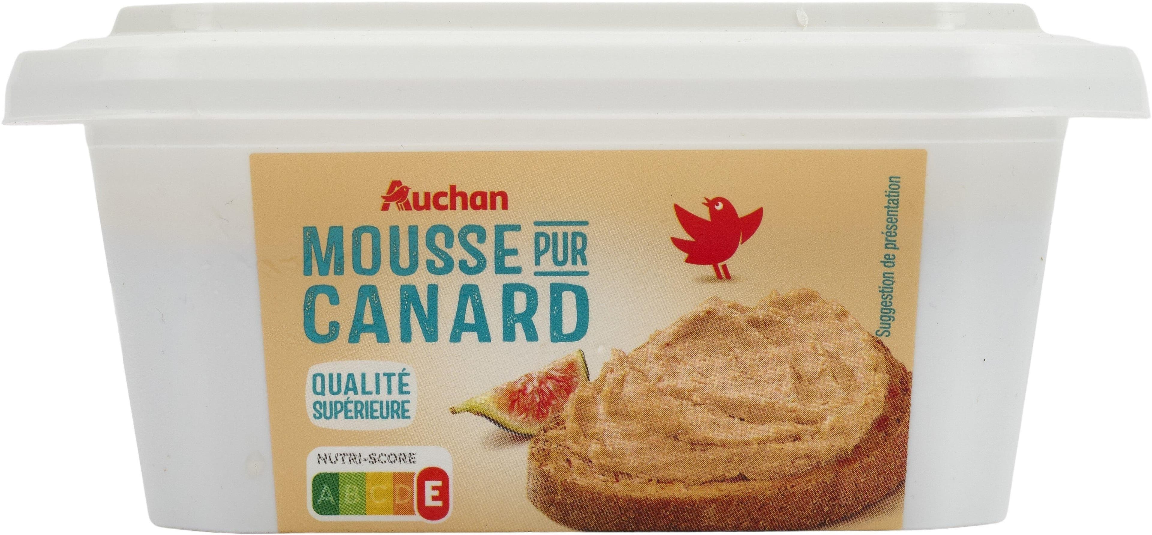Auchan Mousse Pur canard packshot