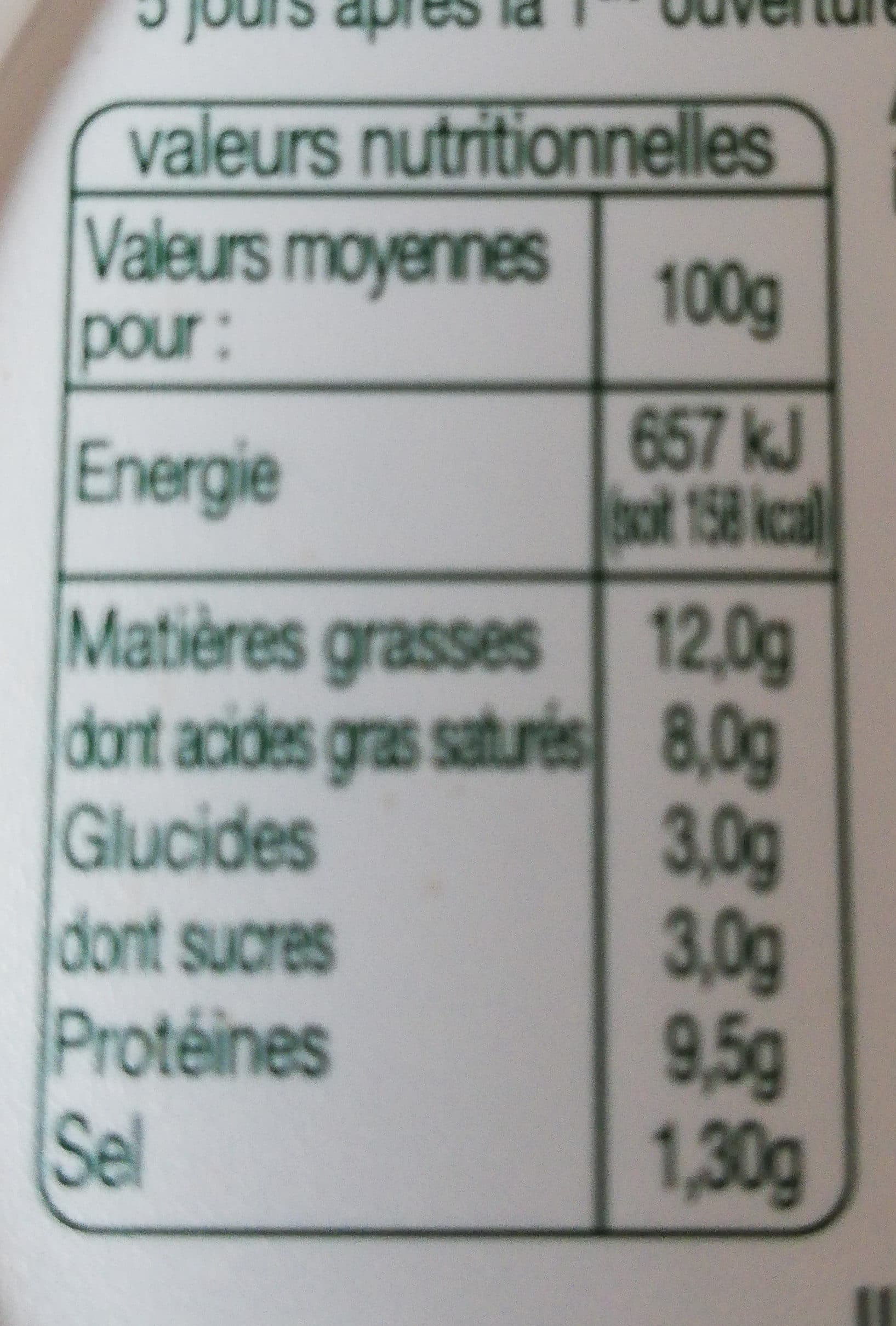 Auchan Fromage de Chèvreà tartiner packshot