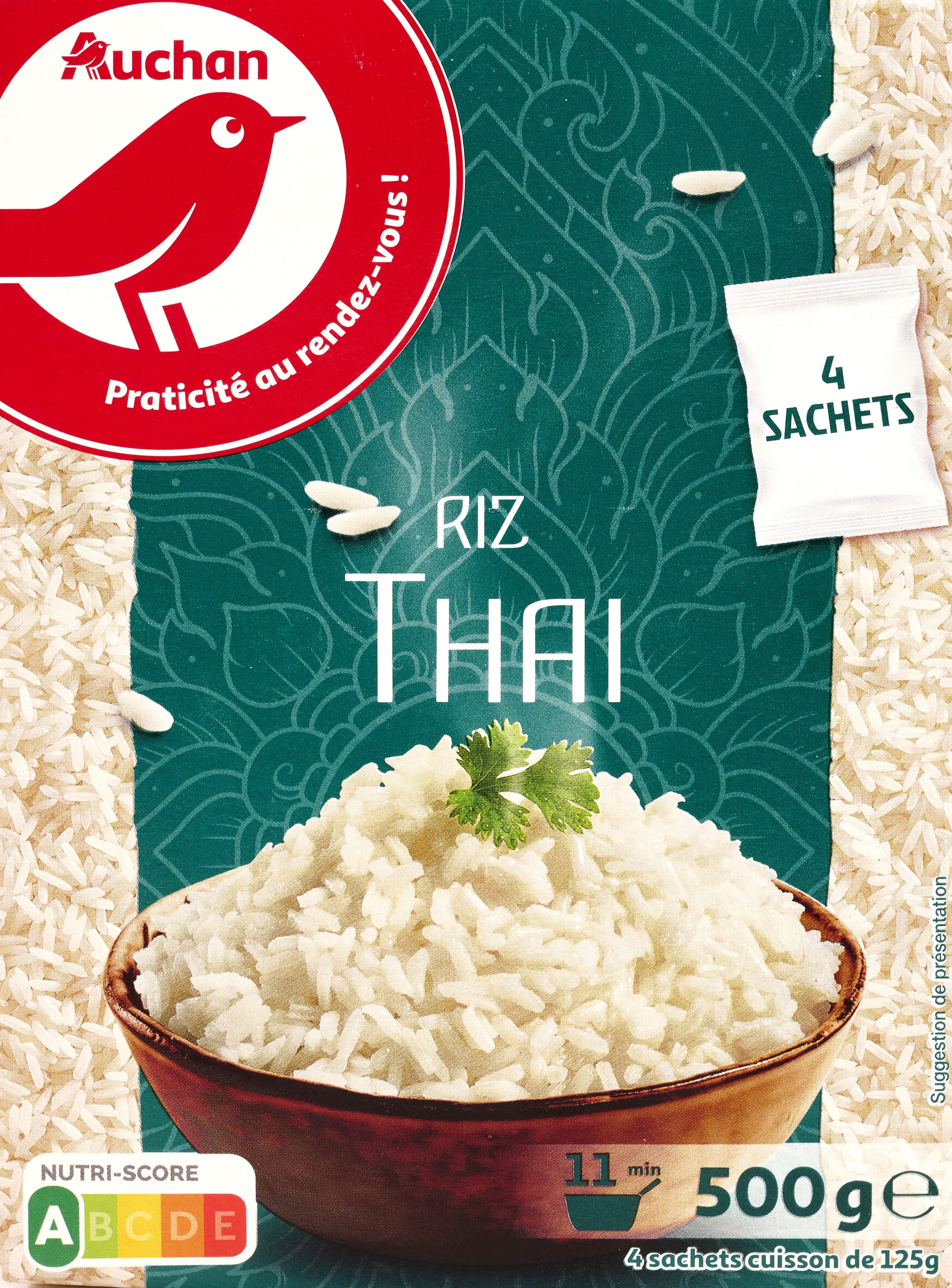 Auchan Riz thai packshot