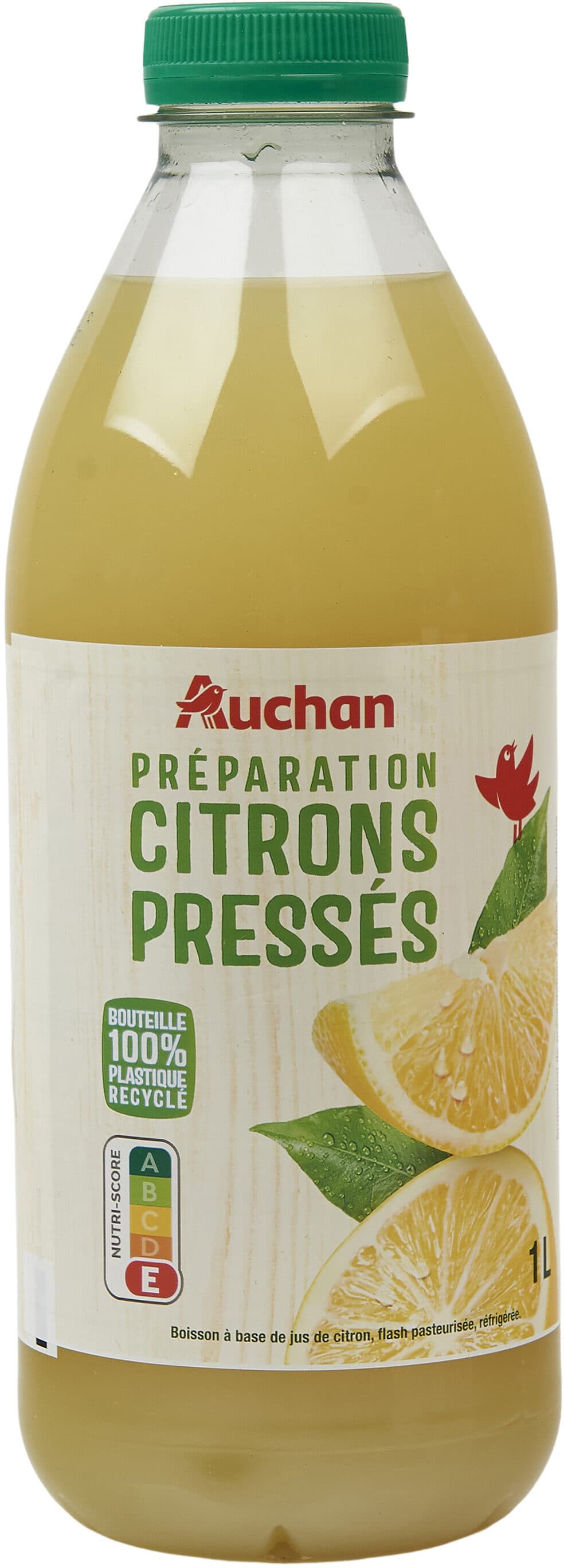 Auchan Préparation citrons pressés packshot