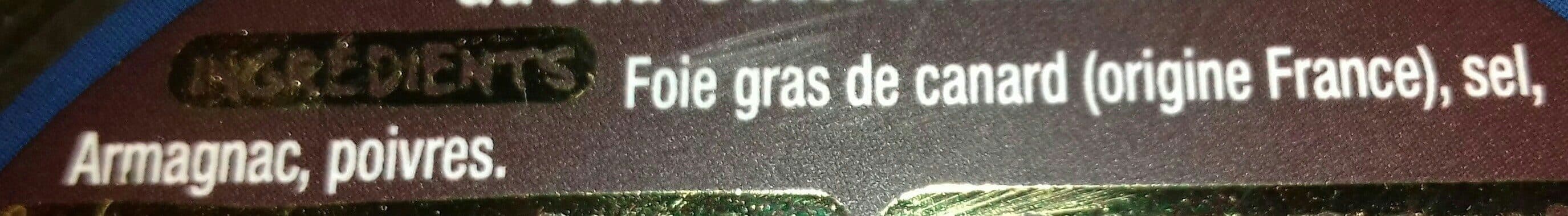 Auchan Foie gras de canard entier du Sud-Ouest recette à l'ancienne packshot