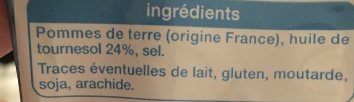 Auchan Chips allégées packshot