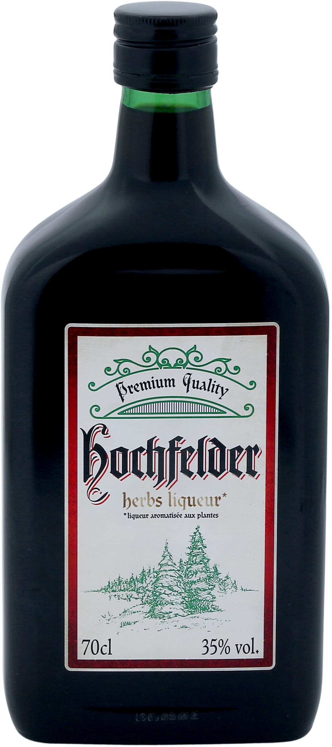 Auchan Herbs liqueur - Hochfelder - Liqueur aromatisée aux plantes packshot