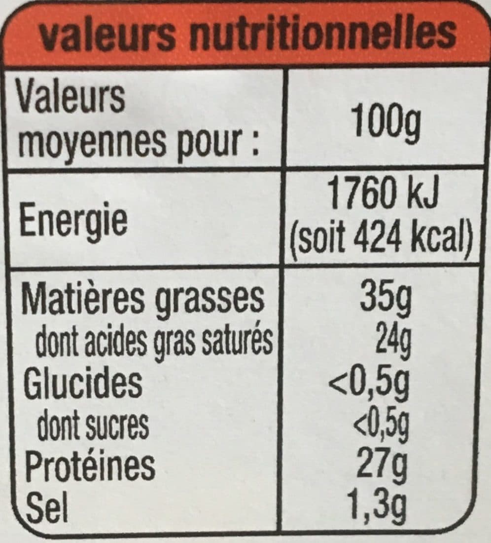Auchan Meule Fruitée packshot