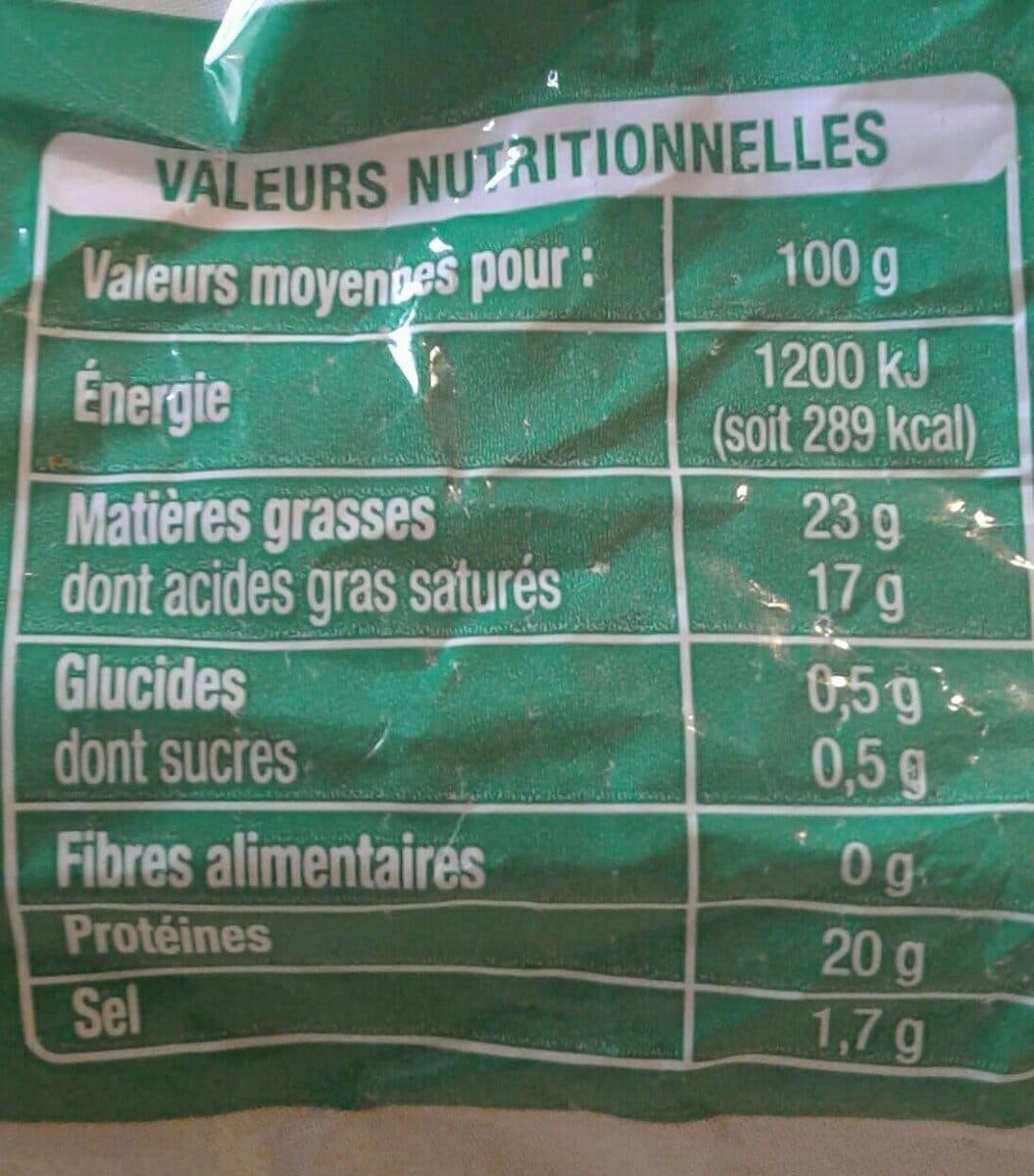 Auchan Bûche de chèvre packshot