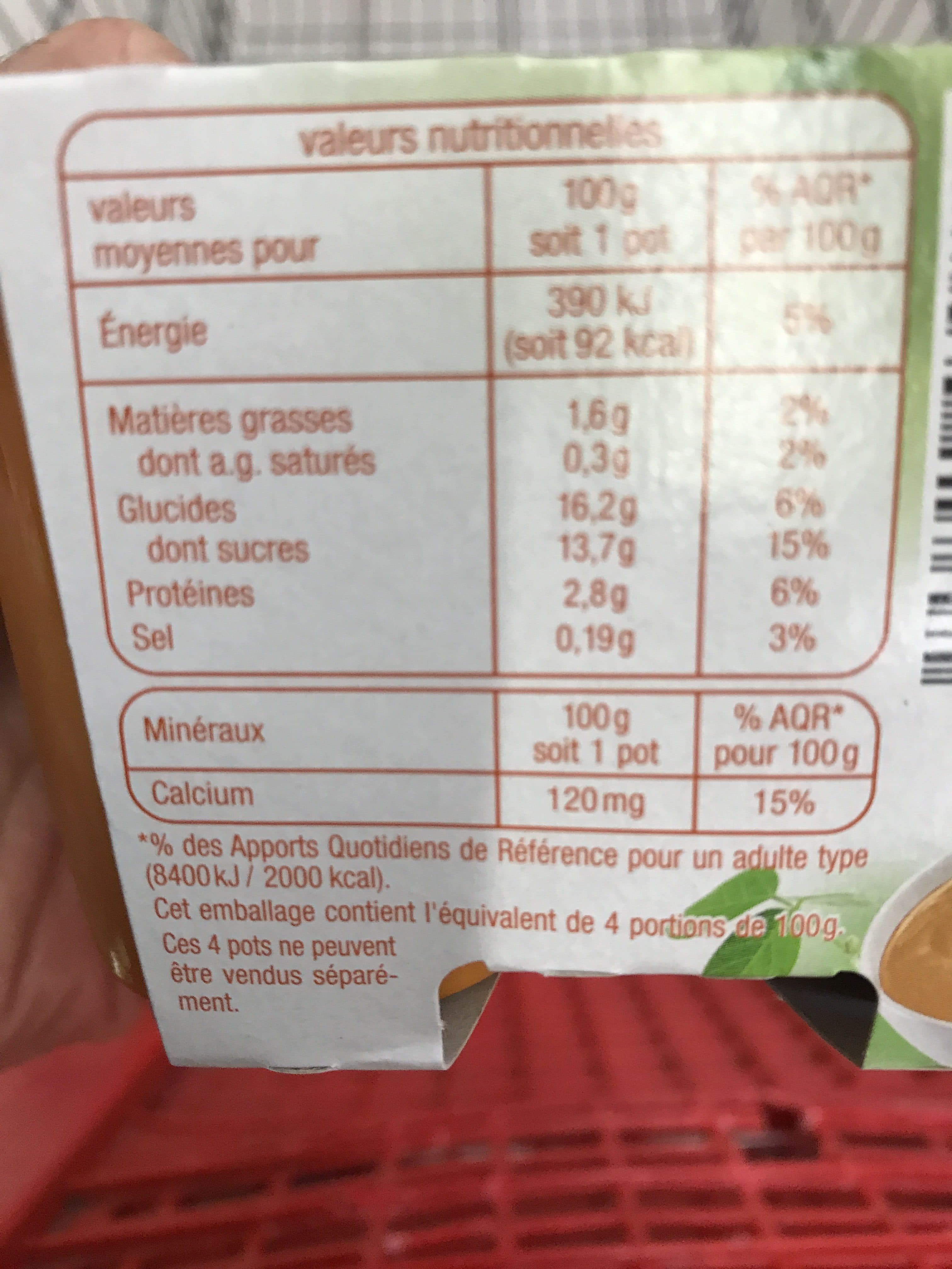 Auchan Dessert au soja, au caramelPicto Soja Origine France sans OGM packshot