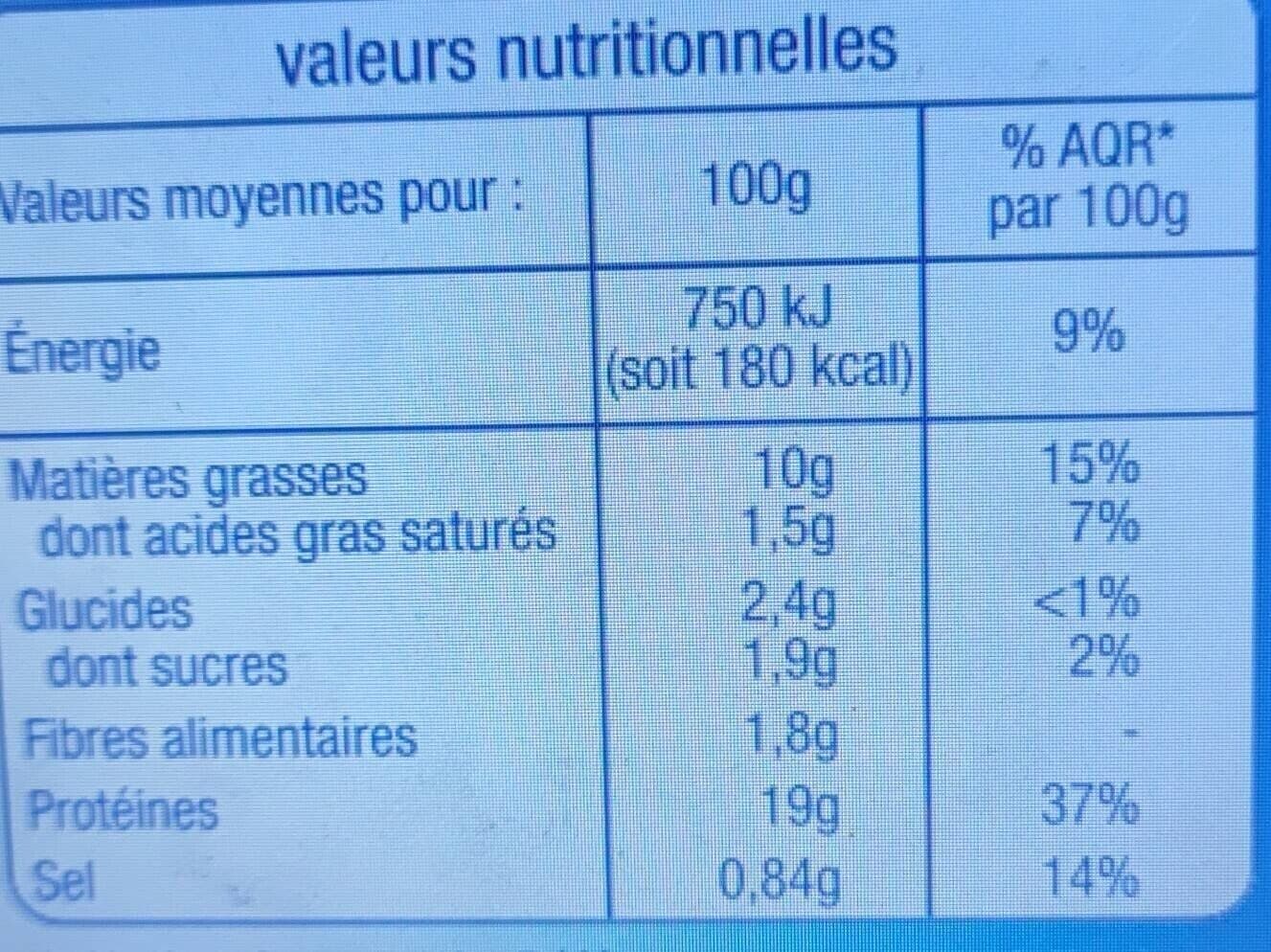 Auchan Hachés de thon à la tomate packshot