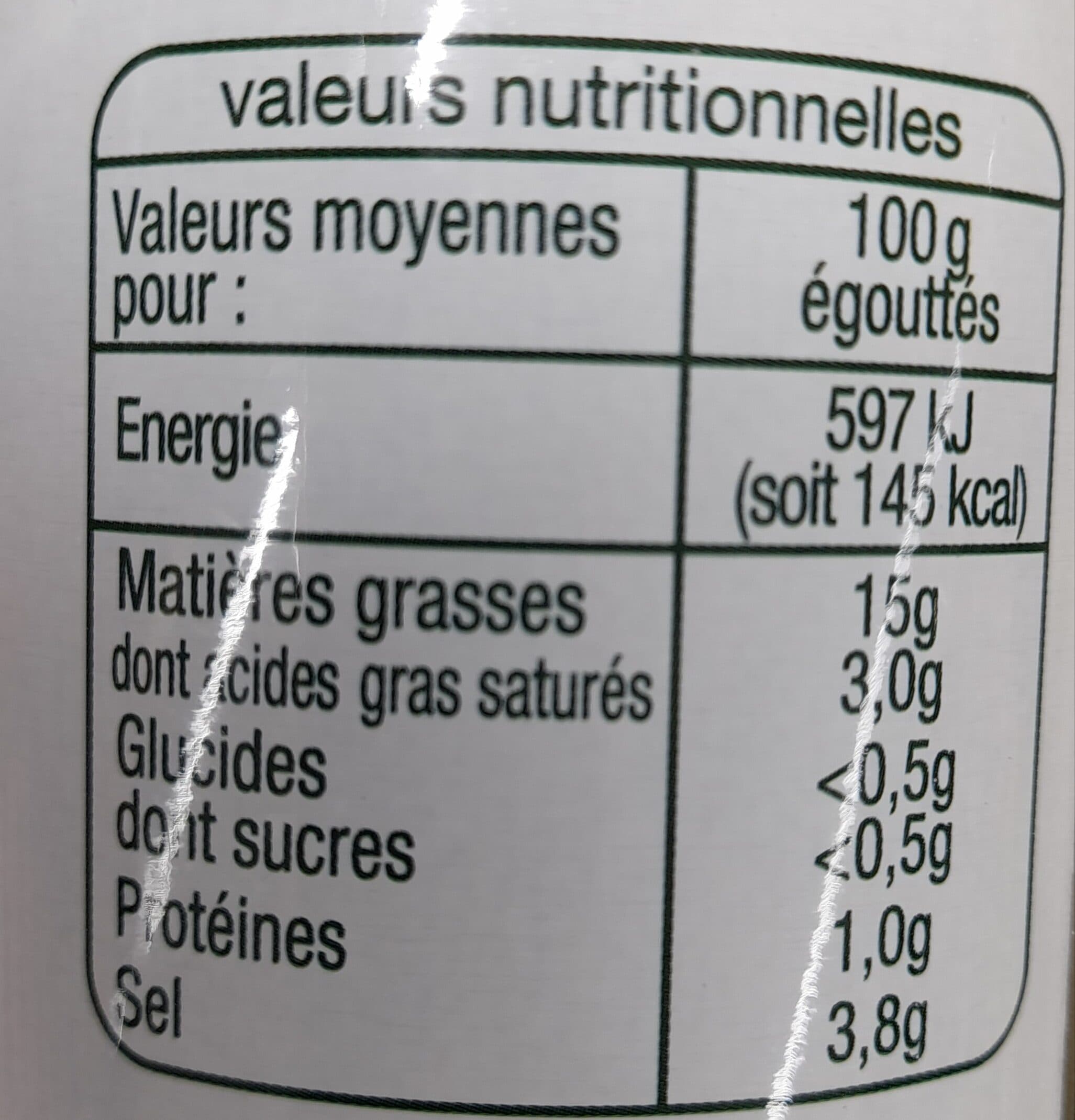 Auchan Olives vertes à la farce de citron packshot