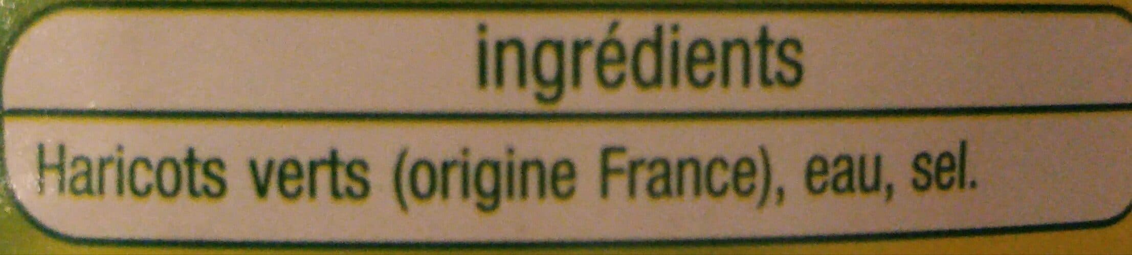 Auchan Haricots verts extra fins packshot