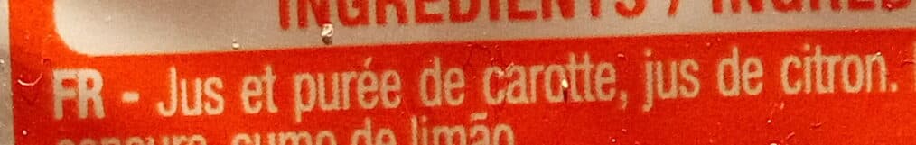 Auchan 100% PUR JUS CAROTTERiche en vitamine A packshot