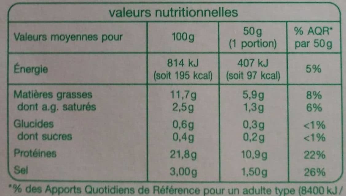 Auchan Emincés de saumon fumé BIO packshot
