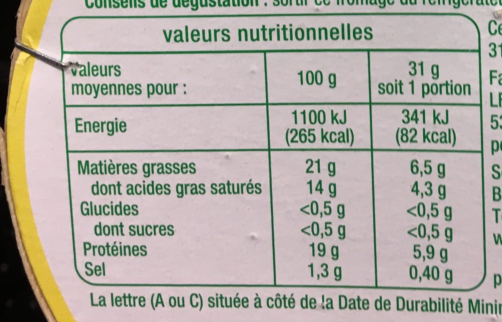 Auchan Camembert BIO packshot