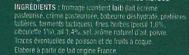 Auchan Mon moment fromager ail et fines herbes packshot