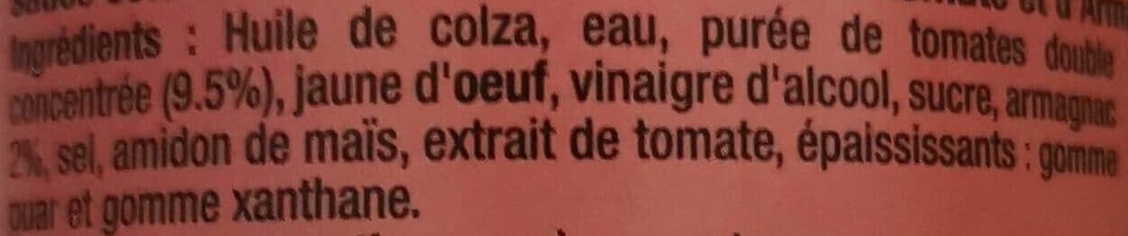 Auchan Sauce cocktail packshot