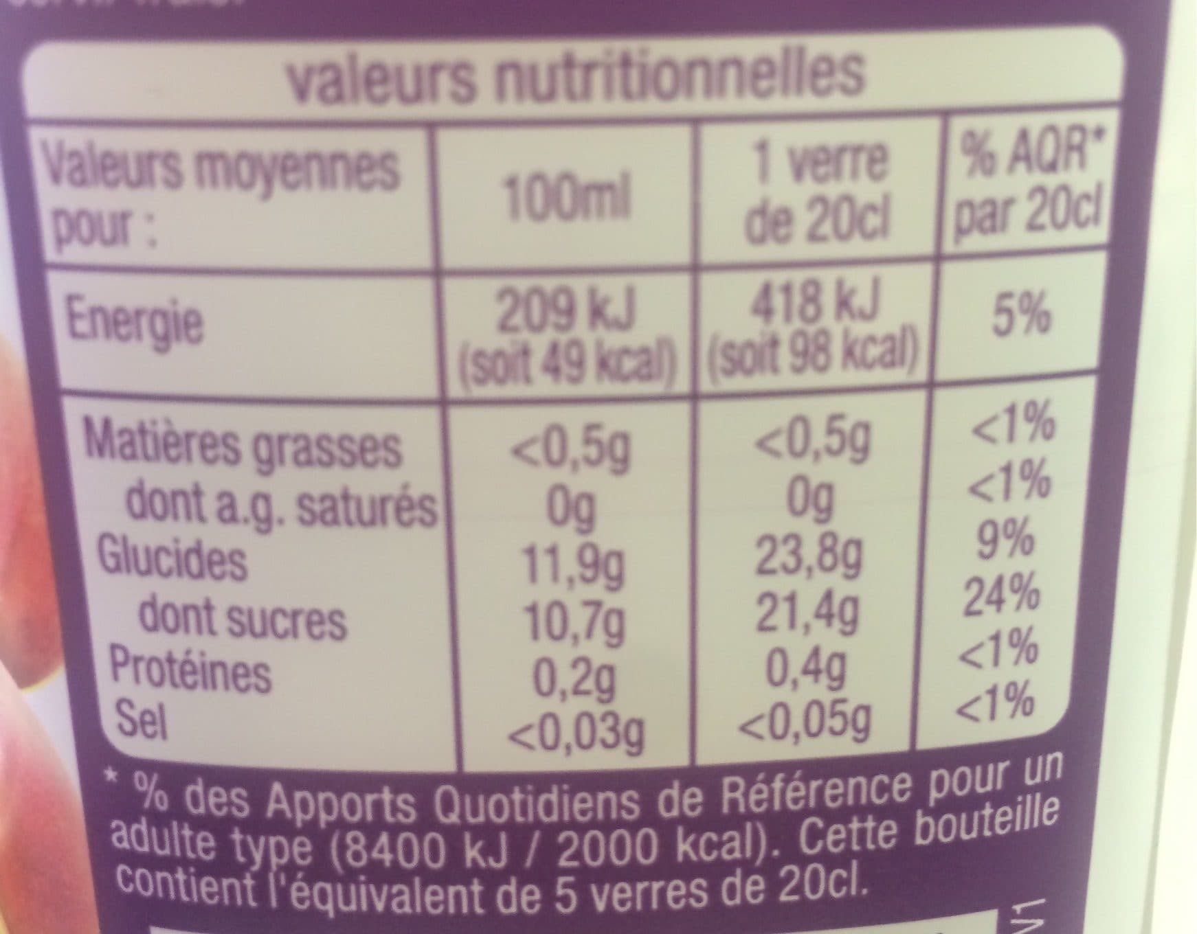 Auchan Instant Gourmand - Pêche - Teneur en fruits 55% minimum packshot