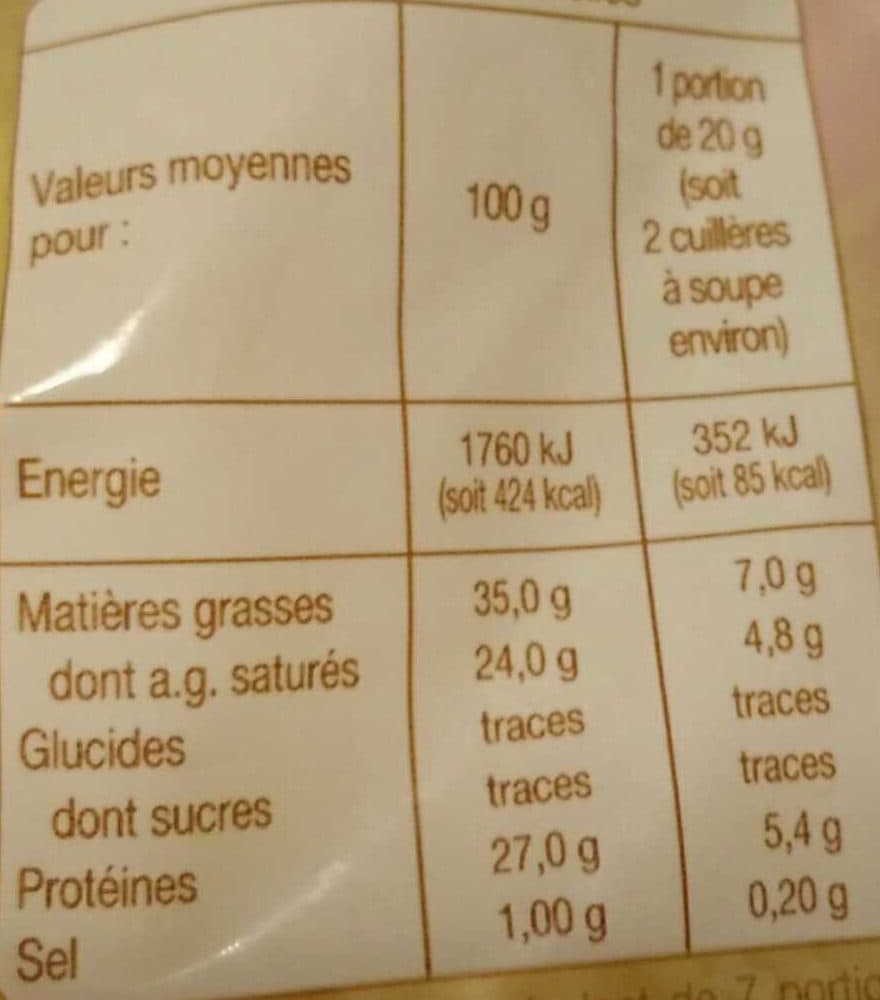 Auchan Meule Fruitéerâpée packshot