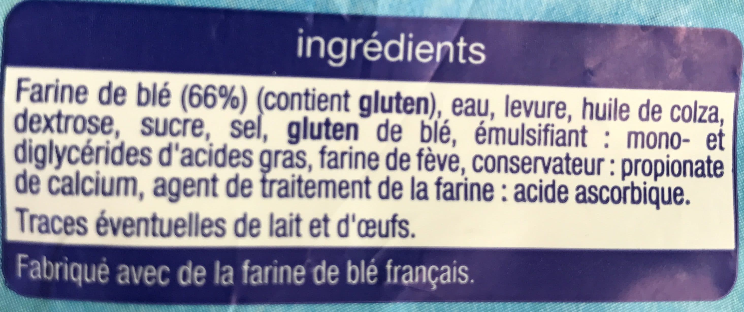 Auchan Pain de mie nature extra moelleux Nature packshot