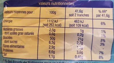 Auchan Pain de mie nature extra moelleux nature packshot