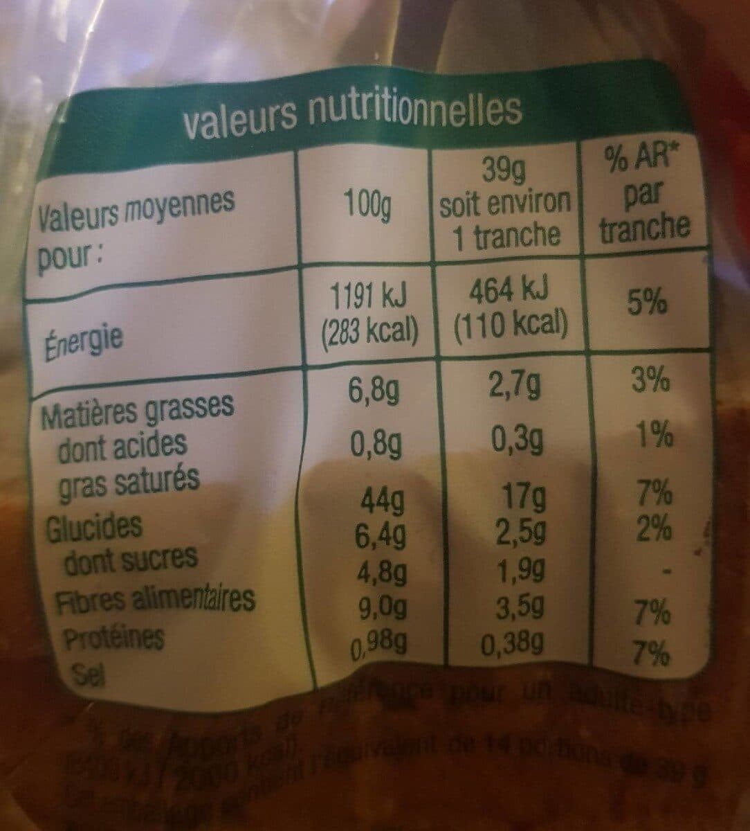 Auchan Special sandwich7 cereales packshot