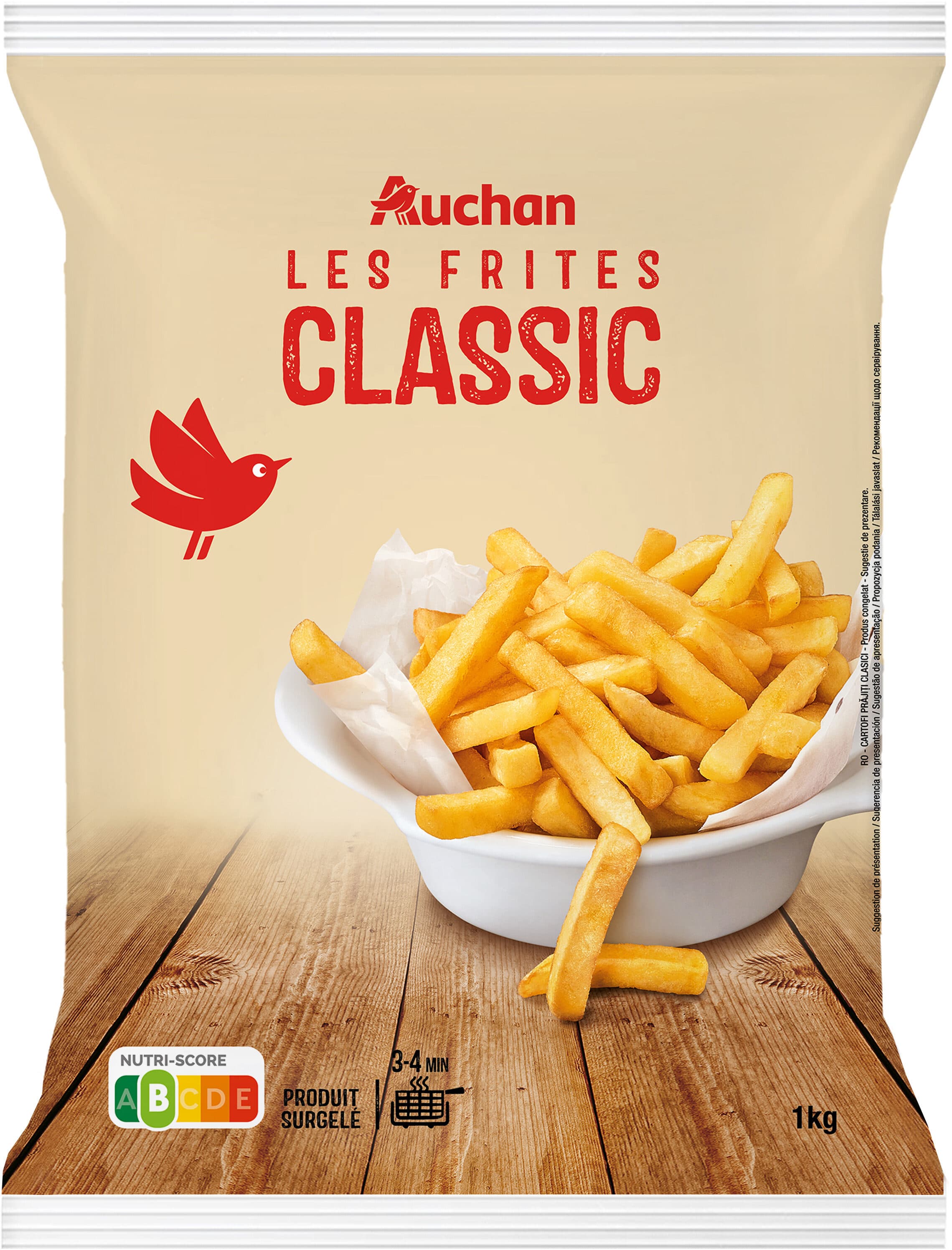 Auchan Frites Classic packshot