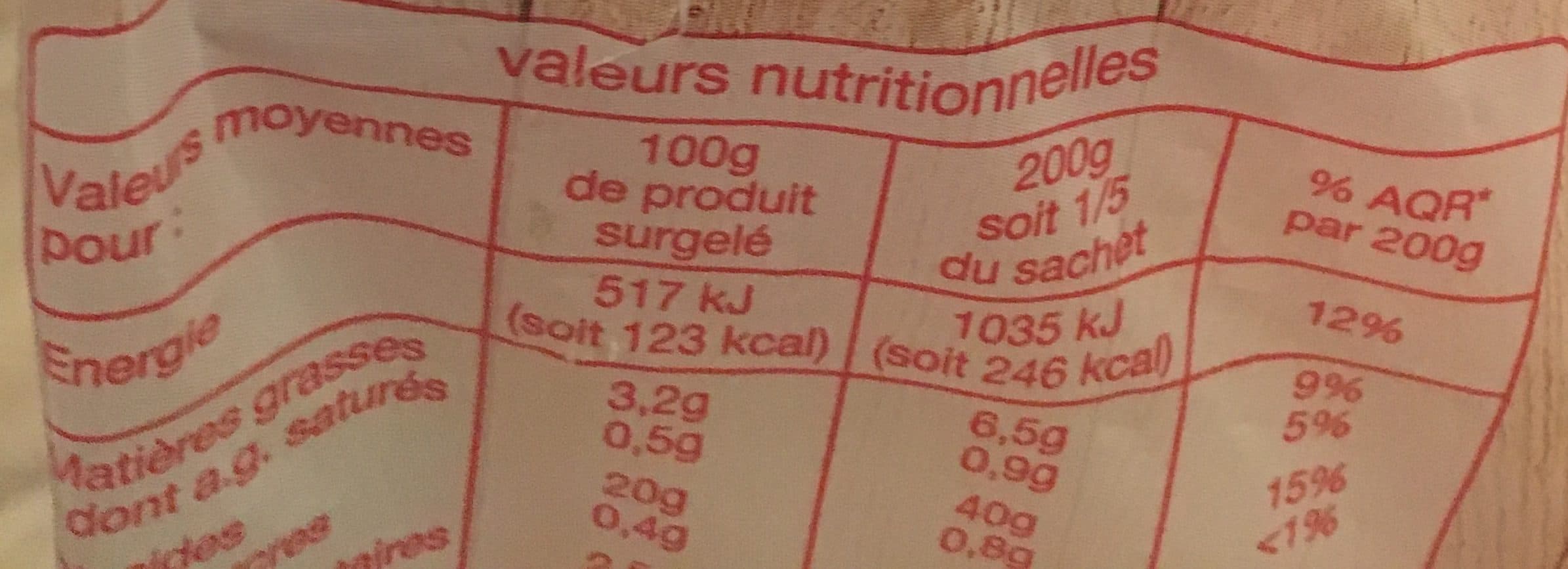 Auchan Frites Classic packshot