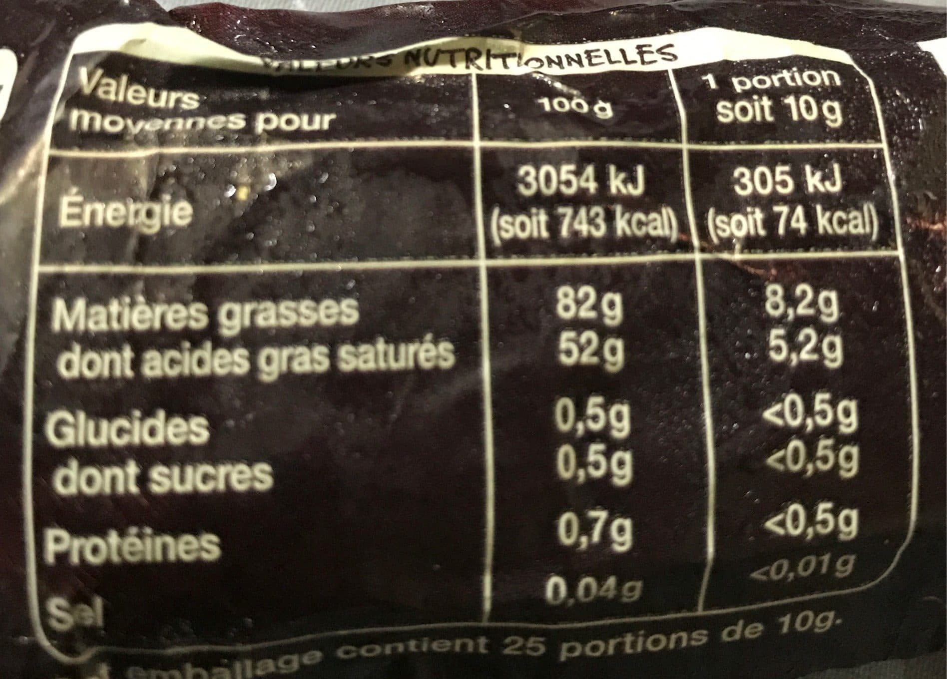 Auchan Beurre d'Isigny - Fabriqué en baratteDoux packshot