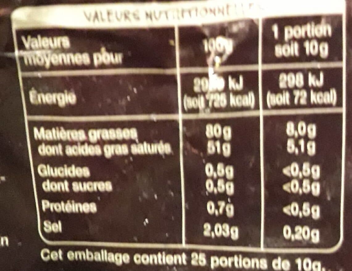 Auchan Beurre d'Isigny - Fabriqué en baratteDemi-sel packshot