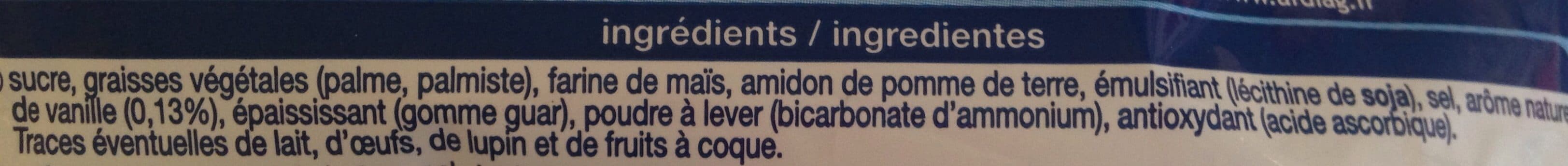 Auchan Gaufrettes vanille 125g sans gluten packshot