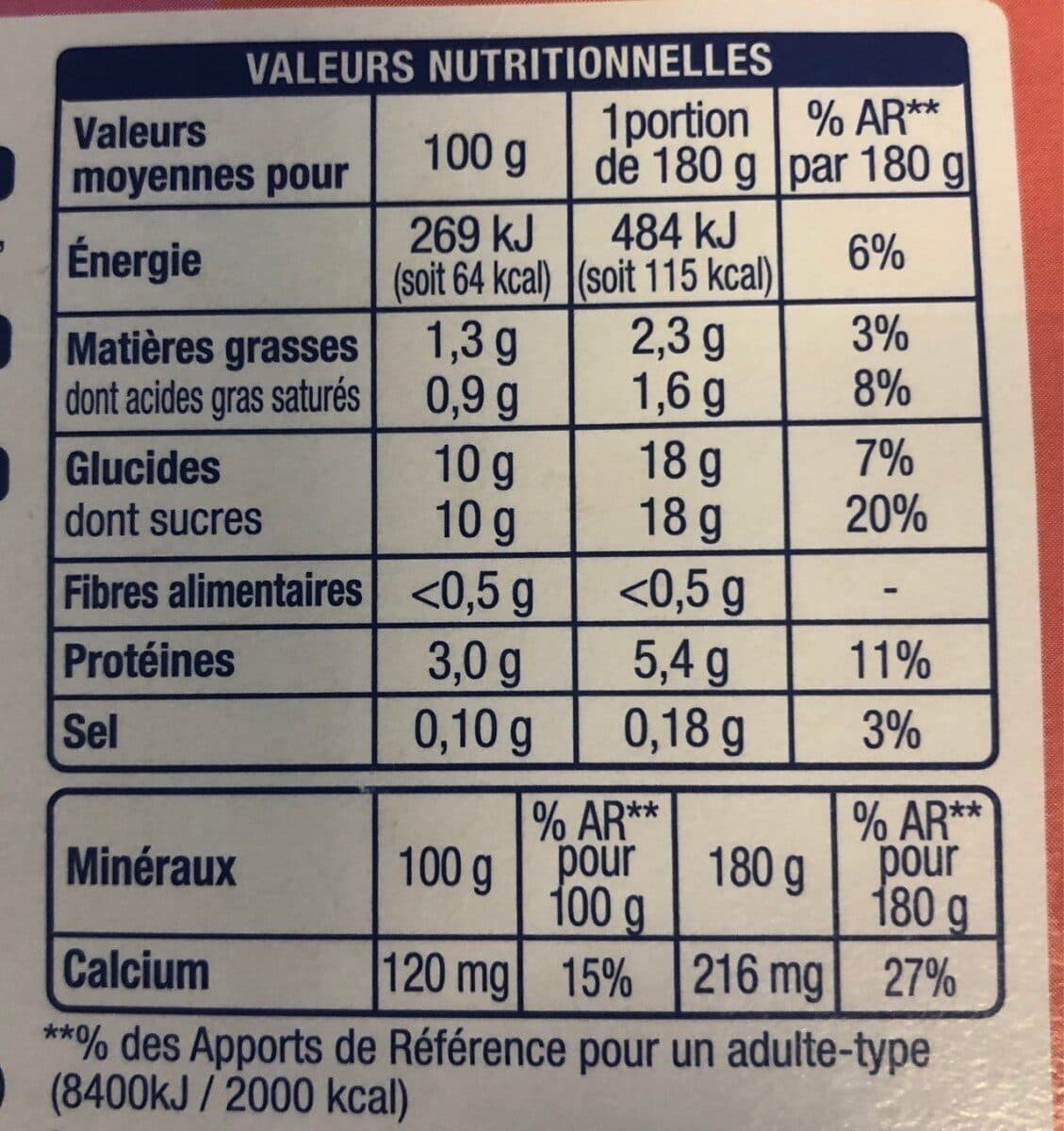 Auchan A BOIRE !saveur FRAISE / saveur FRAMBOISE / saveur VANILLE packshot