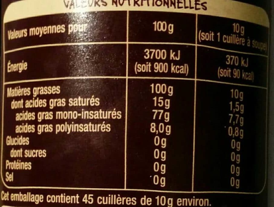 Auchan Huile d'olive vierge extra vallee des baux de provence aop packshot