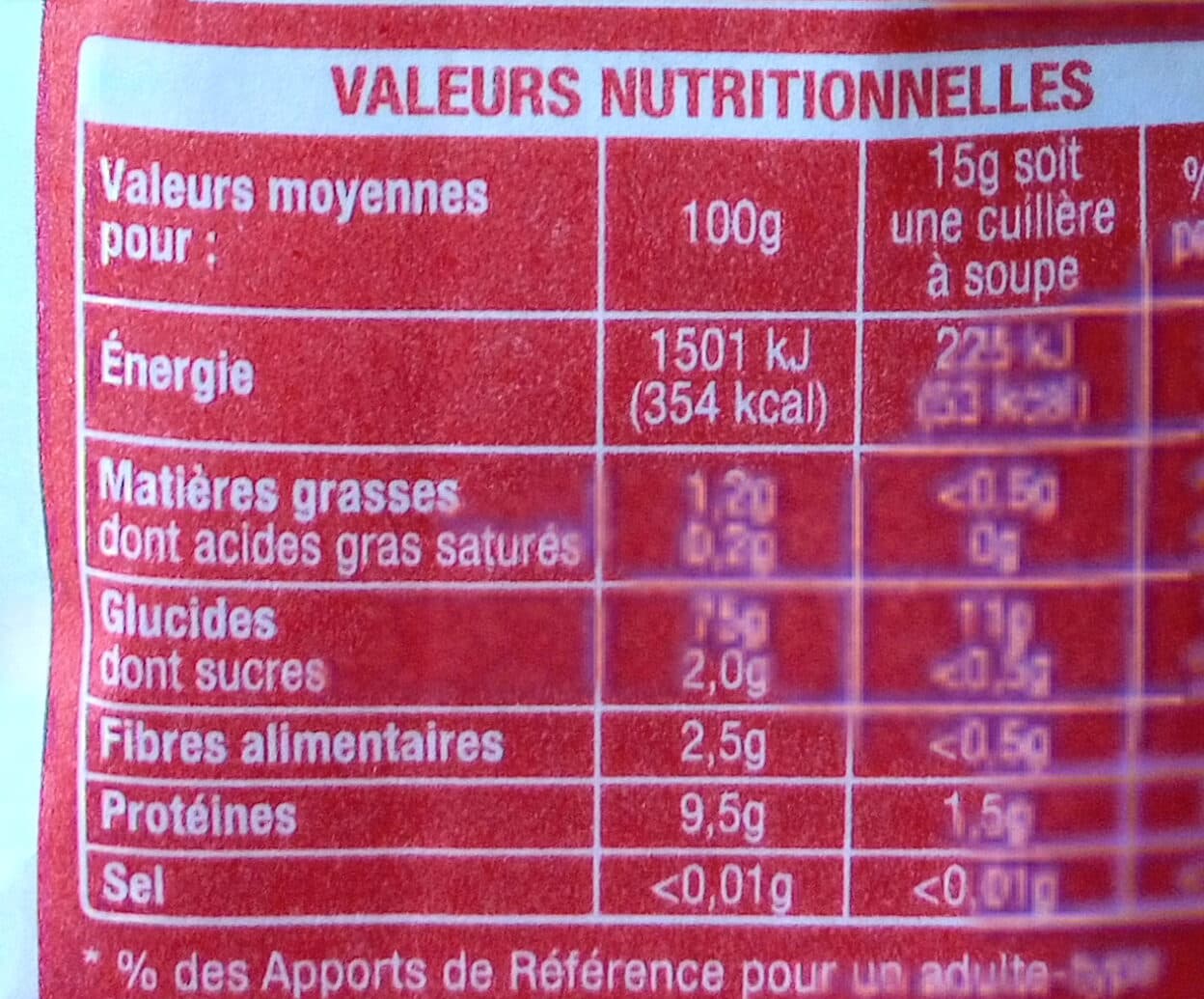 Auchan Farine de blé T45 packshot