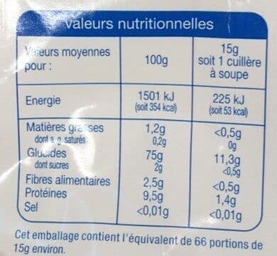 Auchan Farine de blé T45 fluide packshot