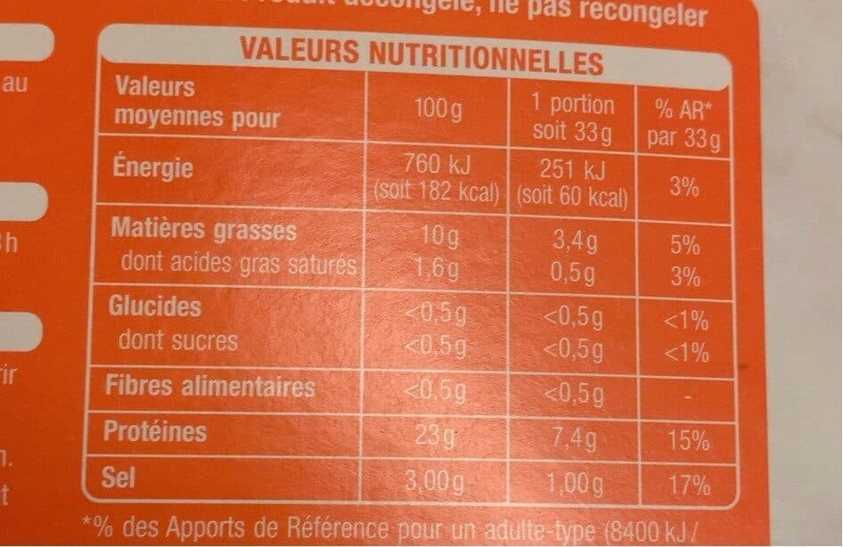 Auchan Emincés de Truite fumée au bois de hêtre packshot