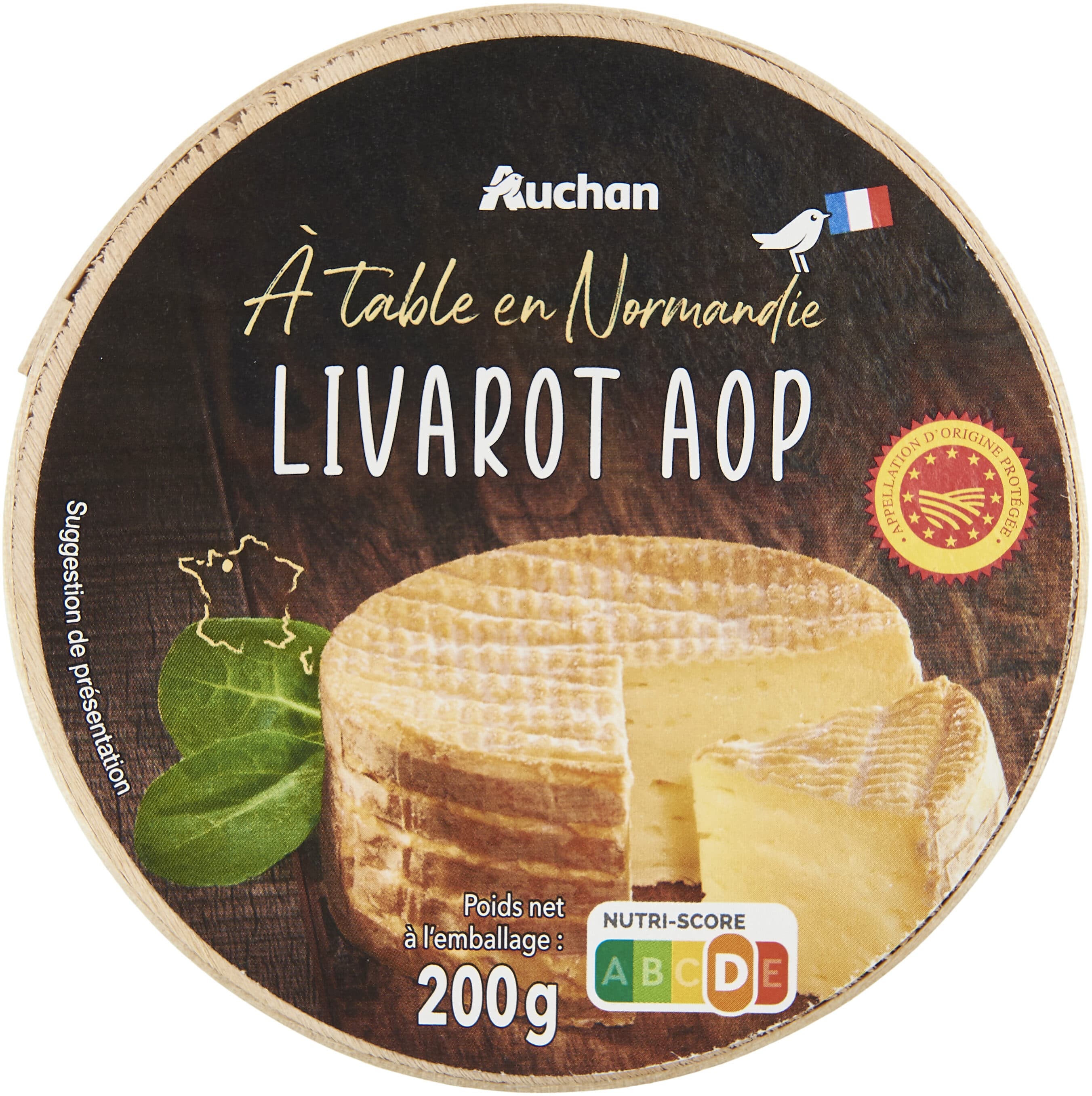 AUCHAN MMM Livarot AOP packshot