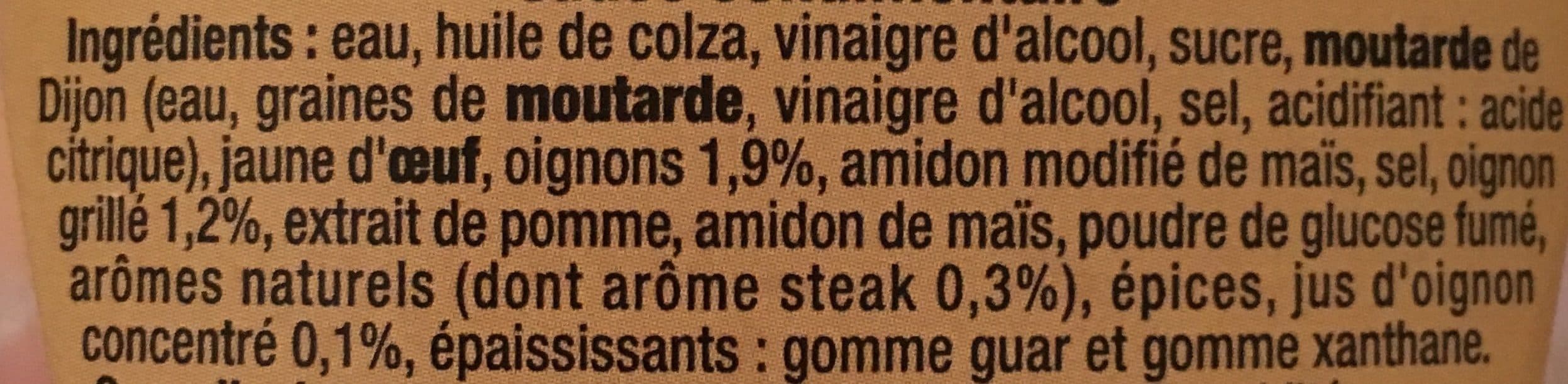 Auchan Sauce saveur steak et oignons packshot