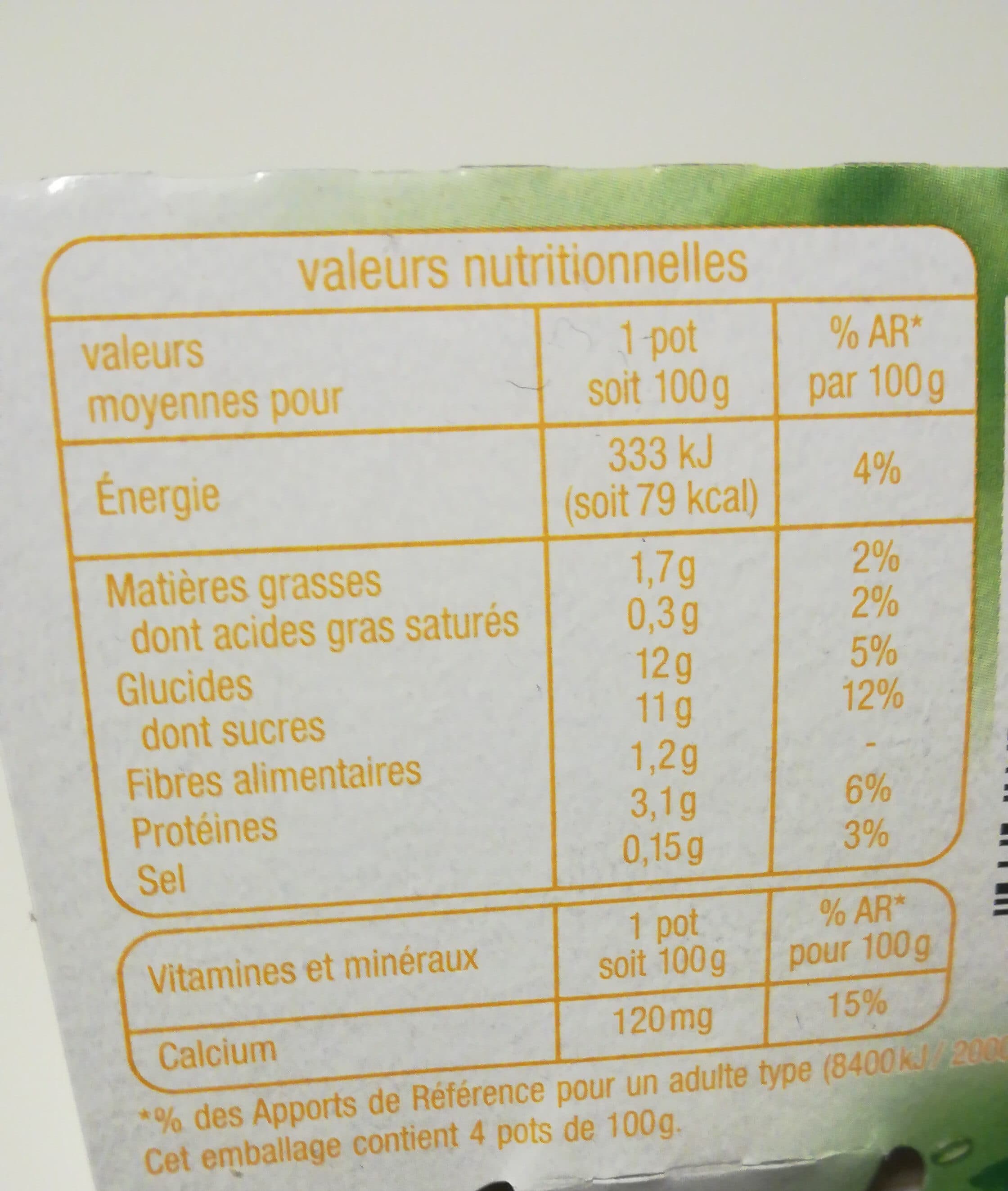 Auchan Spécialité au Soja citronPicto : Soja Origine France issu d'une filière contrôlée packshot