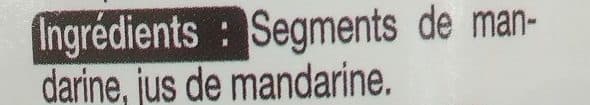 Auchan Suprêmes de mandarine au jus packshot