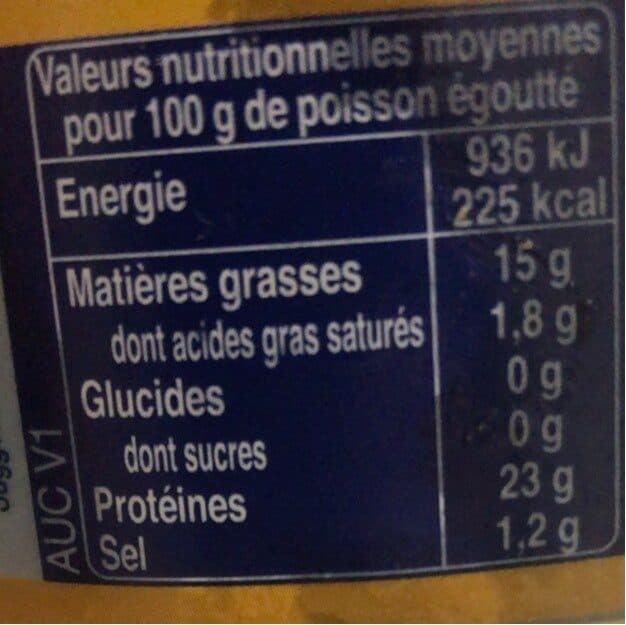 Auchan Miettes de Thon à l'huile de tournesol packshot
