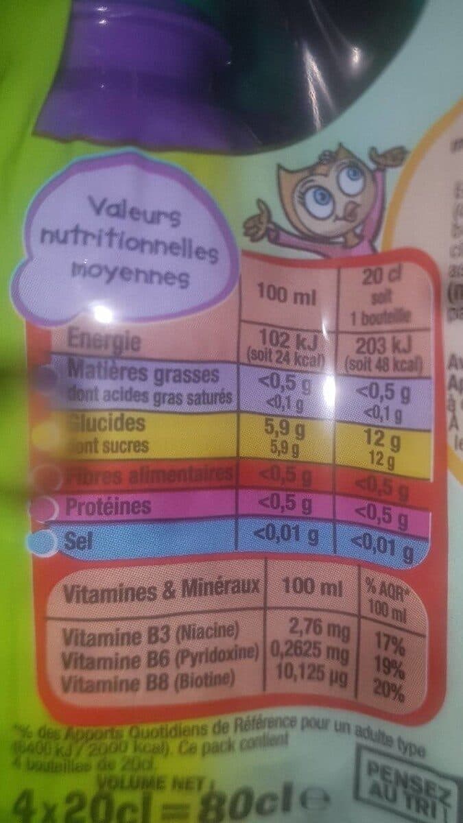 Auchan Multifruits - Boisson aux jus de fruits à base de concentrés packshot