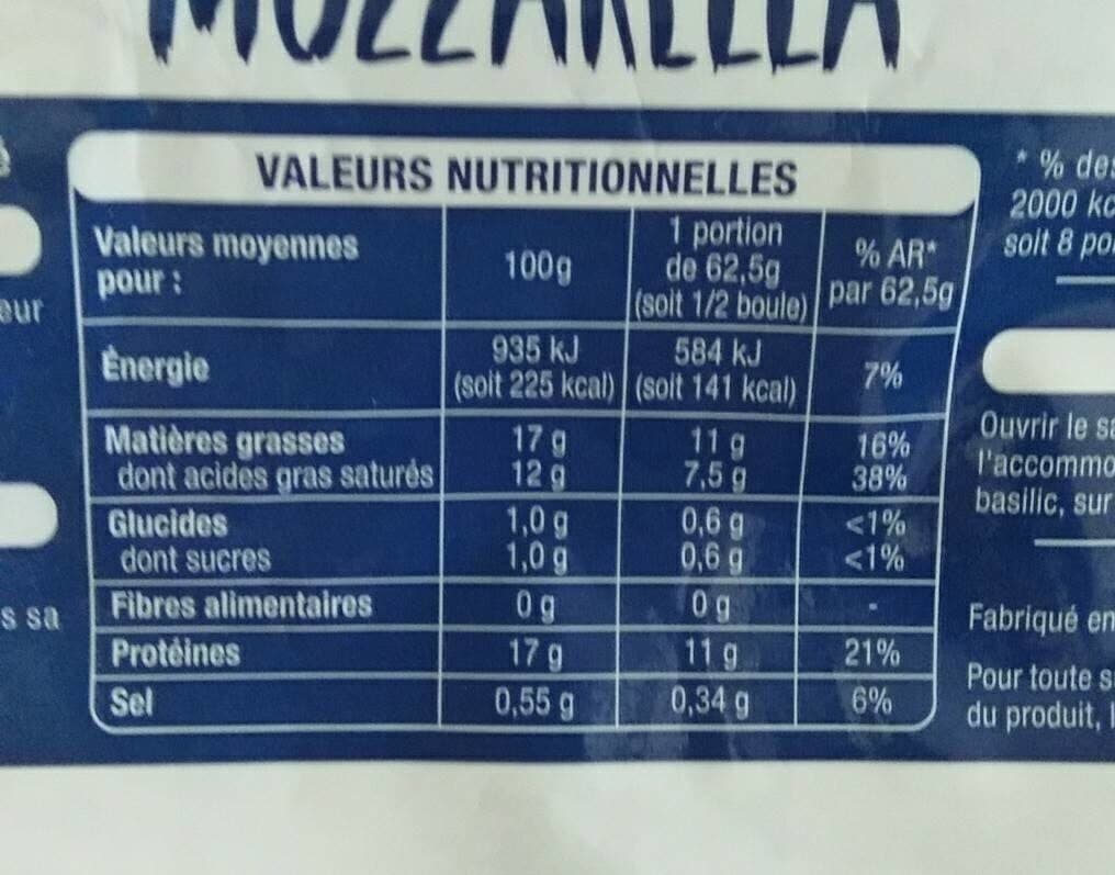 Auchan Mozzarella Lot de 4 Offre Spéciale packshot