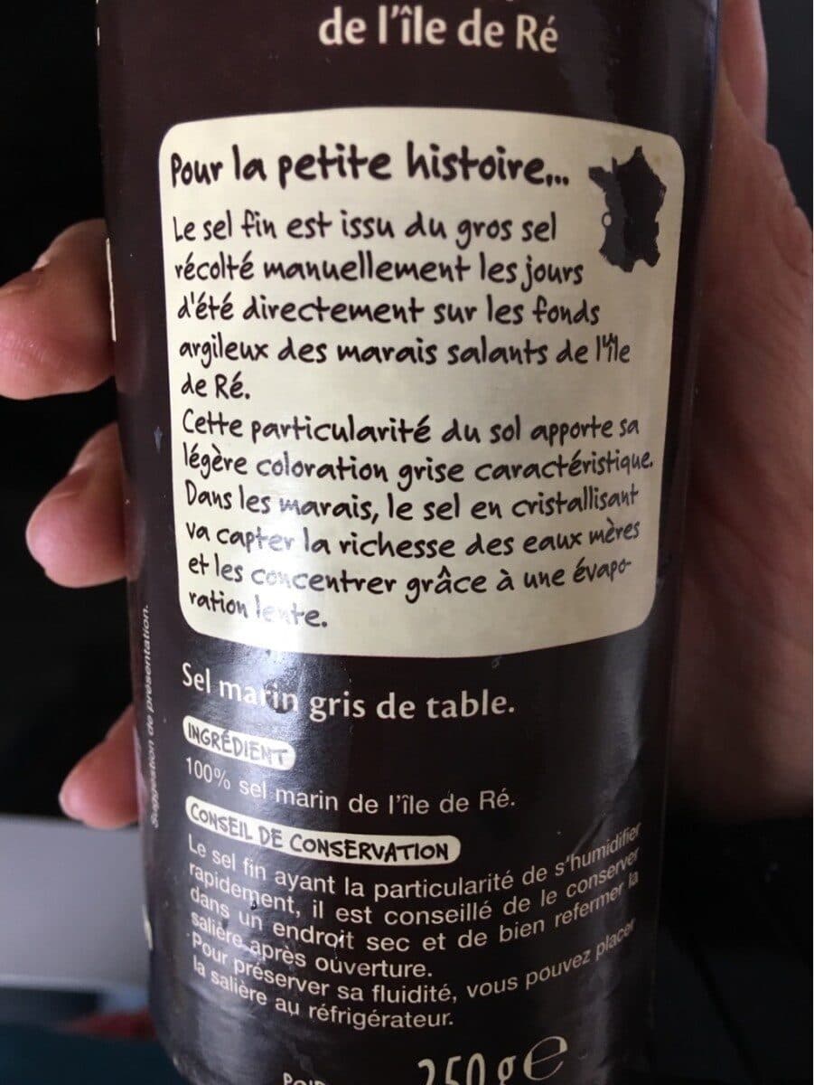 Auchan Sel fin de l'île de Ré packshot