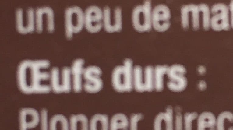 Auchan Oeufs de caille x18 packshot