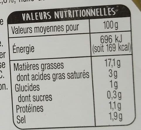 Auchan Olives vertes dénoyautées aux zestes de citron packshot